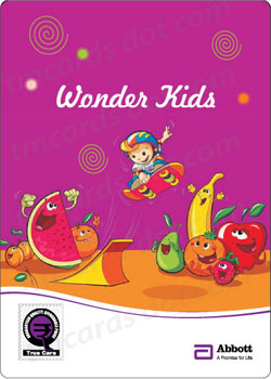 Wonder Kids themed playing cards - Educational entertainment design